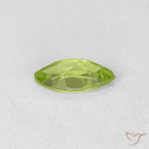 9,17 ctw natürlicher Leichtes lebendiges Grün Peridot, Marquise, VS