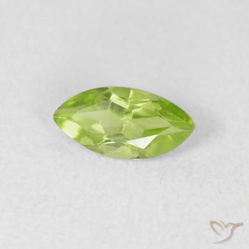 9,17 ctw natürlicher Leichtes lebendiges Grün Peridot, Marquise, VS