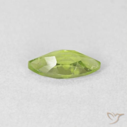 9,17 ctw natürlicher Leichtes lebendiges Grün Peridot, Marquise, VS