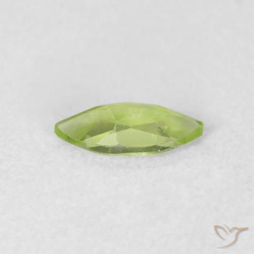 9,17 ctw natürlicher Leichtes lebendiges Grün Peridot, Marquise, VS