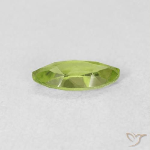 9,17 ctw natürlicher Leichtes lebendiges Grün Peridot, Marquise, VS