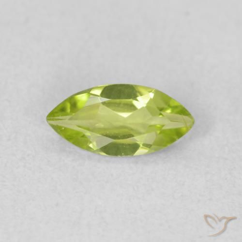 0.48ct Natürlicher gelblich-grün Peridot, Marquise, VS