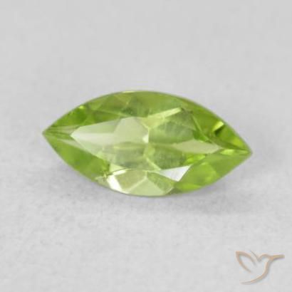 9,17 ctw natürlicher Lebendiges grün Peridot, Marquise, VVS-VS