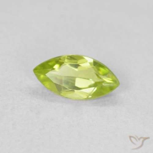 9,17 ctw natürlicher gelblich-grün Peridot, Marquise, VVS-VS