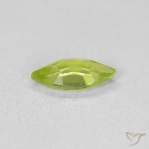9,17 ctw natürlicher gelblich-grün Peridot, Marquise, VVS-VS
