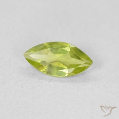 9,17 ctw natürlicher Lebendiges grün Peridot, Marquise, VVS-VS