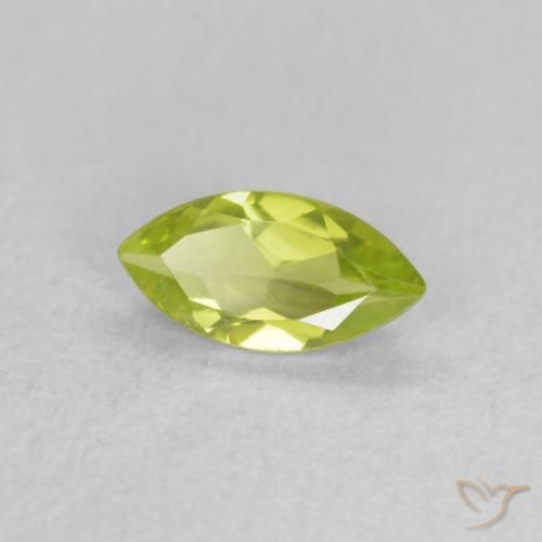 9,17 ctw natürlicher Mittelgrün Peridot, Marquise, VS