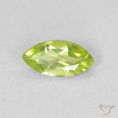 9,17 ctw natürlicher Mittelgrün Peridot, Marquise, VS