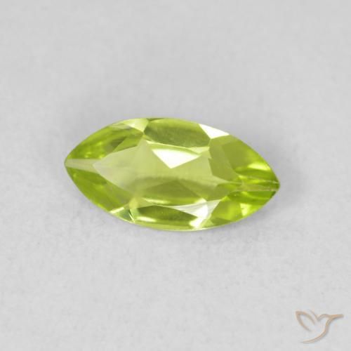 9,17 ctw natürlicher Lebendiges Gelbgrün Peridot, Marquise, VS