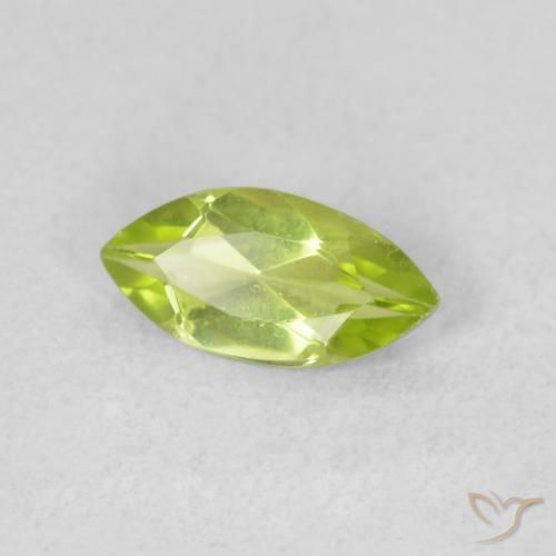 9,17 ctw natürlicher Lebendiges Gelbgrün Peridot, Marquise, VS