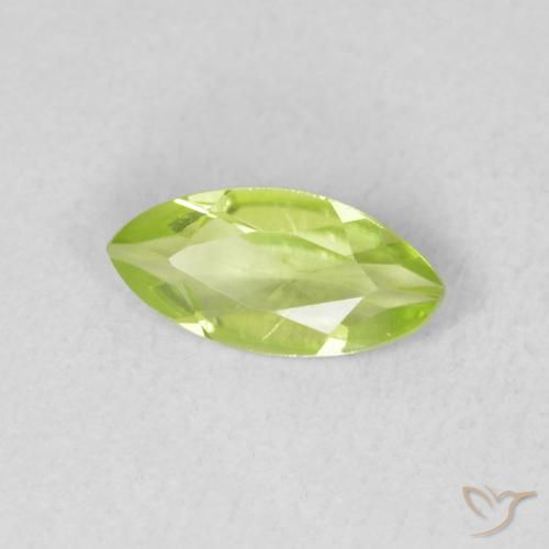 9,17 ctw natürlicher Mittelgrün Peridot, Marquise, VS
