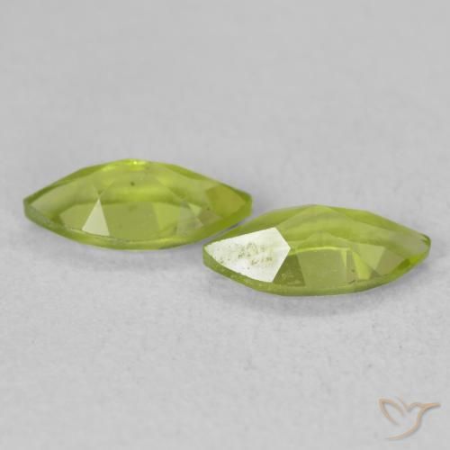 1.21 ct natürliche Mittelgrün Peridot-Edelsteine, Marquise, VS