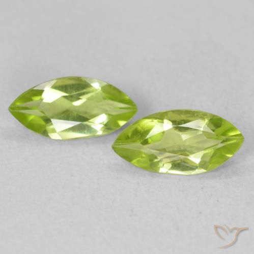 1.01ctw Natürlicher gelblich-grün Peridot, Marquise, VS