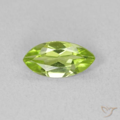 0.59ct Natürlicher hellgrün Peridot, Marquise, VVS-VS