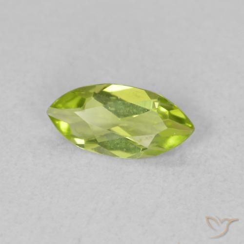 9,17 ctw natürlicher Mittelgrün Peridot, Marquise, VVS-VS