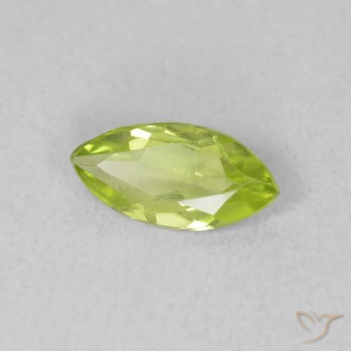 9,17 ctw natürlicher Mittelgrün Peridot, Marquise, VVS-VS