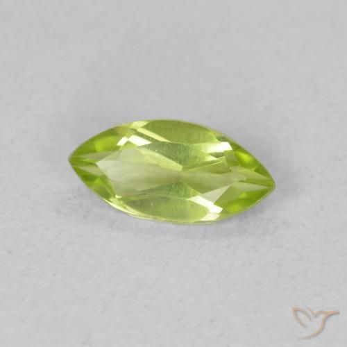 9,17 ctw natürlicher Mittelgrün Peridot, Marquise, VVS-VS
