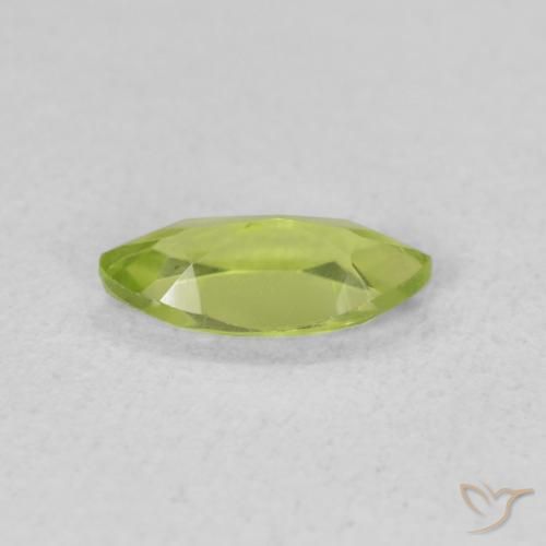 9,17 ctw natürlicher Mittelgrün Peridot, Marquise, VVS-VS