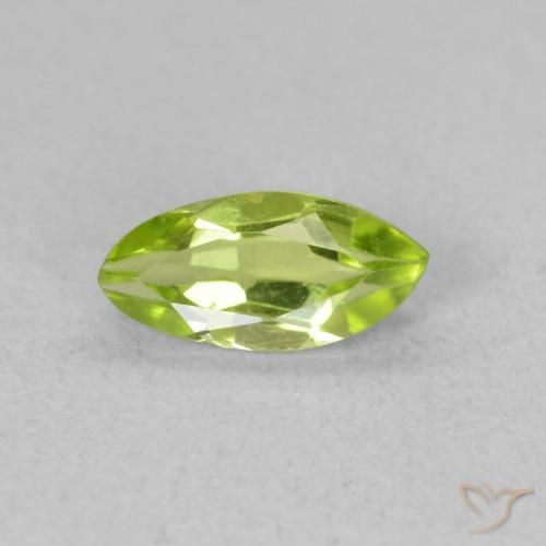 0.65ct Natürlicher hellgrün Peridot, Marquise, VVS-VS