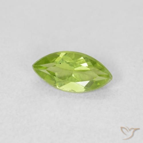 9,17 ctw natürlicher Leichtes lebendiges Grün Peridot, Marquise, VS