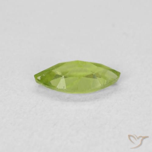 9,17 ctw natürlicher Leichtes lebendiges Grün Peridot, Marquise, VS