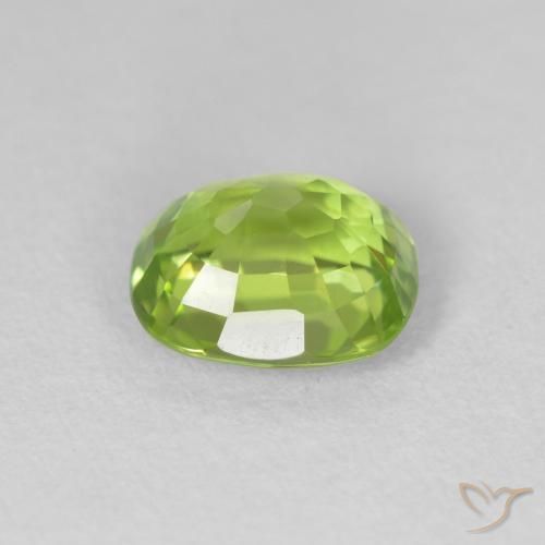 9,17 ctw natürlicher gelblich-grün Peridot, Kissen, VS