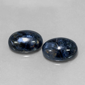  ct natürliche mehrfarbiger Pietersit-Edelsteine, Oval Schliff, Lichtundurchlässig