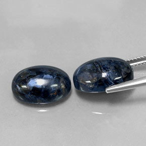  ct natürliche mehrfarbiger Pietersit-Edelsteine, Oval Schliff, Lichtundurchlässig
