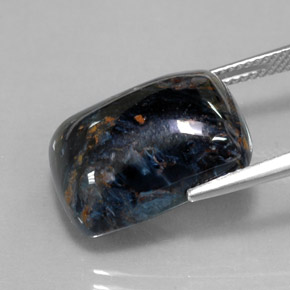 9,17 ctw natürlicher Mehrfarbig Pietersite, Kissenschliff, Lichtundurchlässig