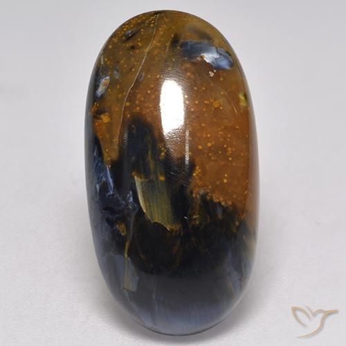 9,17 ctw natürlicher Mehrfarbig Pietersite, Oval, Lichtundurchlässig
