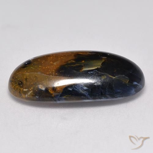9,17 ctw natürlicher Mehrfarbig Pietersite, Oval, Lichtundurchlässig