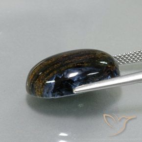 9,17 ctw natürlicher Mehrfarbig Pietersite, Oval, Lichtundurchlässig
