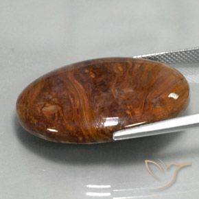 9,17 ctw natürlicher Mehrfarbig Pietersite, Oval, Lichtundurchlässig