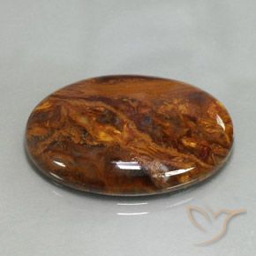 9,17 ctw natürlicher Mehrfarbig Pietersite, Oval, Lichtundurchlässig