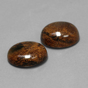  ct natürliche Mehrfarbig Pietersite-Edelsteine, Oval Schliff, Lichtundurchlässig