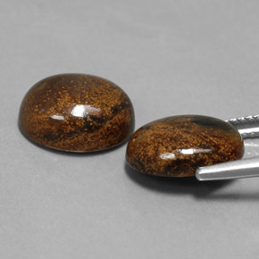  ct natürliche Mehrfarbig Pietersite-Edelsteine, Oval Schliff, Lichtundurchlässig