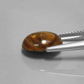 2,80 ctw natürlicher mehrfarbiger Pietersit, Oval Schliff, Lichtundurchlässig