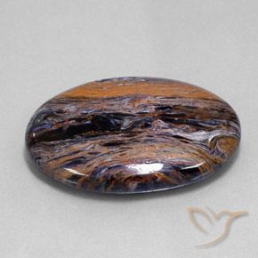 9,17 ctw natürlicher Mehrfarbig Pietersite, Oval, Lichtundurchlässig