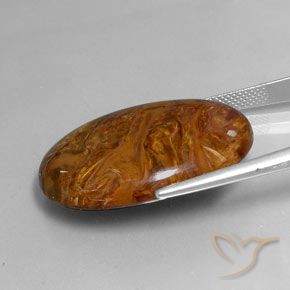 9,17 ctw natürlicher Mehrfarbig Pietersite, Oval, Lichtundurchlässig