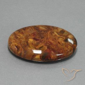 9,17 ctw natürlicher Mehrfarbig Pietersite, Oval, Lichtundurchlässig
