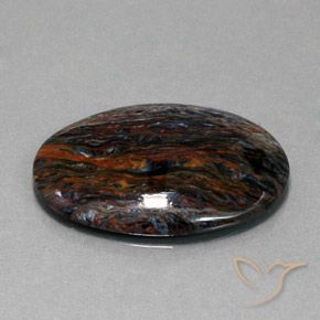 9,17 ctw natürlicher Mehrfarbig Pietersite, Oval, Lichtundurchlässig