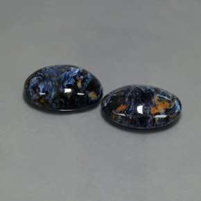  ct natürliche Mehrfarbig Pietersite-Edelsteine, Oval Schliff, Lichtundurchlässig