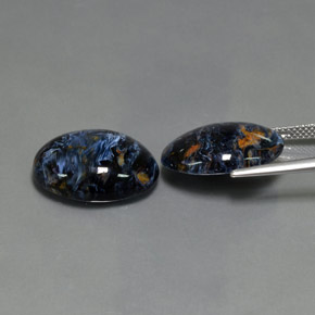  ct natürliche Mehrfarbig Pietersite-Edelsteine, Oval Schliff, Lichtundurchlässig
