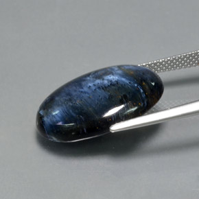 10,70 ctw natürlicher Mehrfarbig Pietersit, Oval Schliff, Lichtundurchlässig