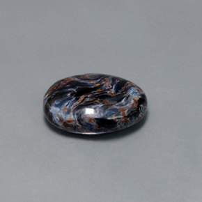 9,17 ctw natürlicher Mehrfarbig Pietersite, Oval Schliff, Lichtundurchlässig