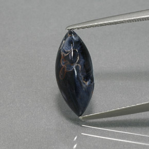 9,17 ctw natürlicher Mehrfarbig Pietersite, Marquise, Lichtundurchlässig