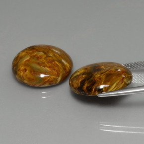  ct natürliche Mehrfarbig Pietersite-Edelsteine, Rund Schliff, Lichtundurchlässig