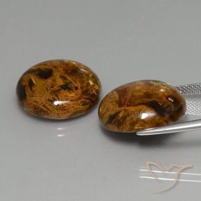 29.41 ct natürliche Mehrfarbig Pietersite-Edelsteine, Runden, Lichtundurchlässig