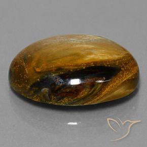 9,17 ctw natürlicher Mehrfarbig Pietersite, Oval, Lichtundurchlässig