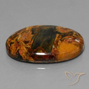 9,17 ctw natürlicher Mehrfarbig Pietersite, Oval, Lichtundurchlässig